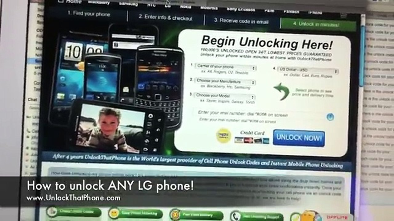 How to Unlock LG phone - locate IMEI & configure data / Remove "SIM Network Unlock Pin" Instructions