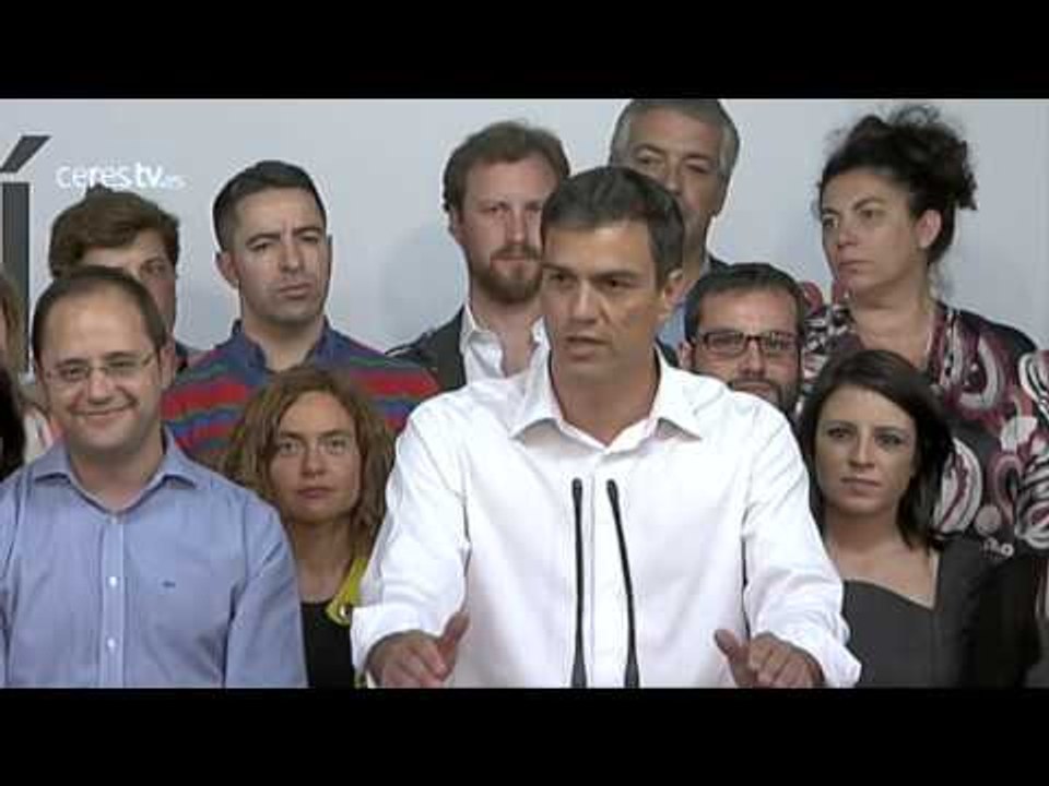 24M (Reacciones): Pedro Sánchez; "El PSOE va a liderar el cambio progresista hacia la izquierda"