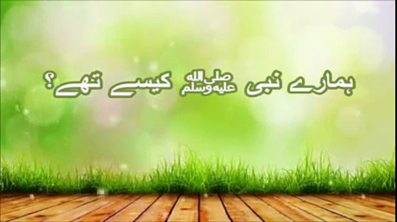 Hamare Nabi (S.A.W) kese the_ _ Maulana Tariq Jameel