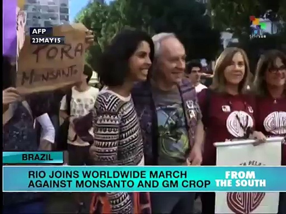 Rio Joins Worldwide Anti-Monsanto Protests