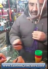 Amazing Pakistani man with his magic in franc