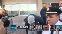 [VIDEO] (2.16.11) Two TSA Workers Arrested For Stealing Nearly $40K From Bags At JFK - PETER THORNE