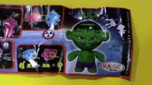 Marvel Heroes kinder surprise eggs Marvel Heroes huevos Kinder sorpresa