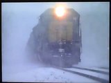 West End Winter: Coal Train Climbs out of the Hole...Winter 1991-92
