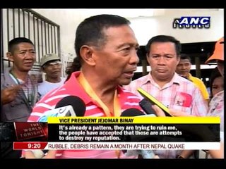 Binay dares Mercado to return kickbacks