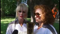Absolutely Fabulous Olympic torch relay