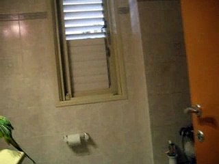 U.P. is taking a shower on a hot summer day =]