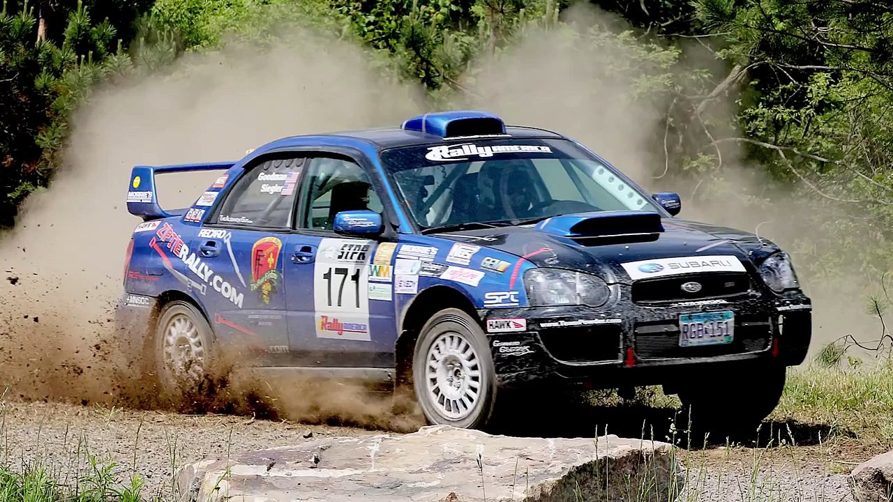 Rally car destruction / construction
