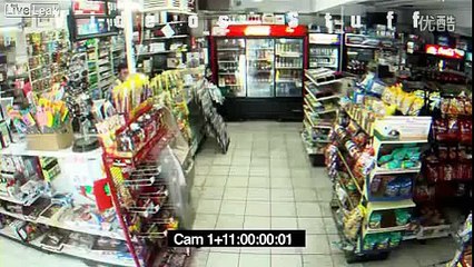 Funny Obama CCTV Video in a General Store