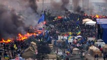 Ukraine Protest: Molotov cocktails and fireworks used in intense clashes in Kiev