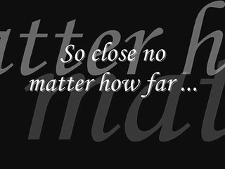 Metallica - Nothing else matters lyrics