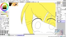 Speed Paint :- kagamine len and rin(chibi):-Vocaloid