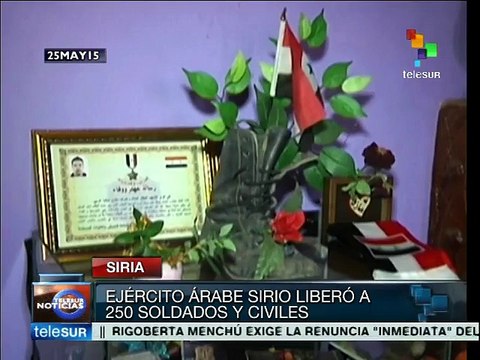 Ejército sirio libera a 250 soldados y civiles asediados en hospital