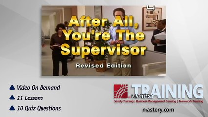 Supervision: Tips for the First Time Supervisor | Leadership Training
