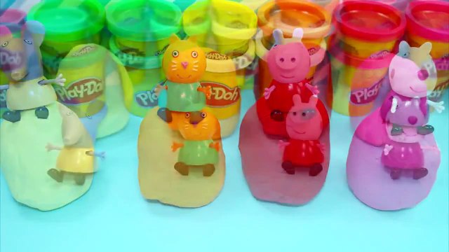 Uova Sorpresa di Peppa Pig, Uova di Play doh con giochi di Peppa Peppa Pig Italiano