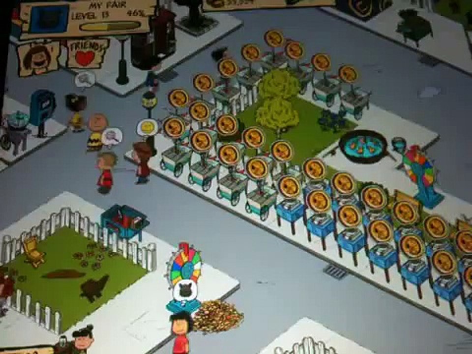 Jugando Snoopy's Street Fair