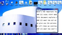 How to make a simple batch file in notepad