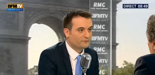 Florian Philippot ne compte qu’une «trentaine» de dérapages au FN