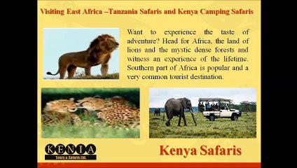 Kenya Camping Safaris
