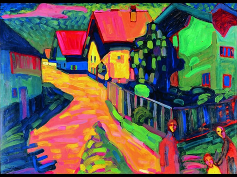 Wassily Kandinsky cover by Mozart Piano concerto No.23 A major 1st. movement