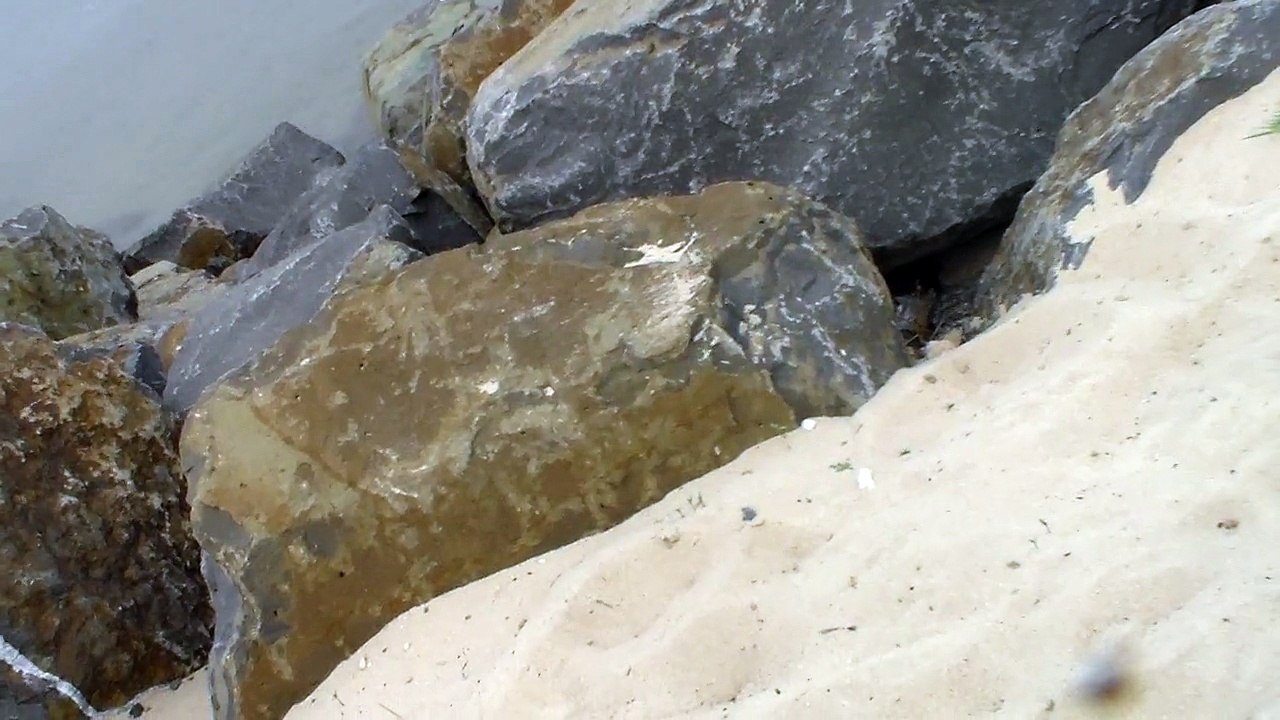 Natural Sandy Rocky Outcrop