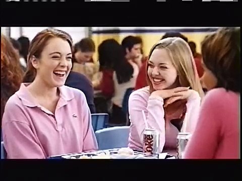 Mean Girls Word Vomit Lindsay Lohan,Rachel McAdams,Lizzy Caplan,Lacy Chabert,Amanda Seyfried