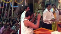 Paduka Poojan of Sadguru Saibaba at hands of Aniruddha Bapu