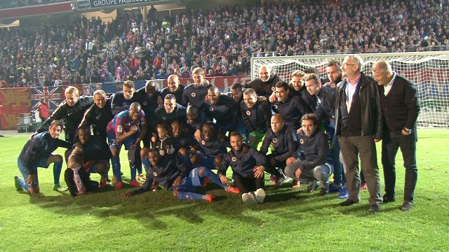 Le SMCaen fête son maintien au Stade Michel d'Ornano