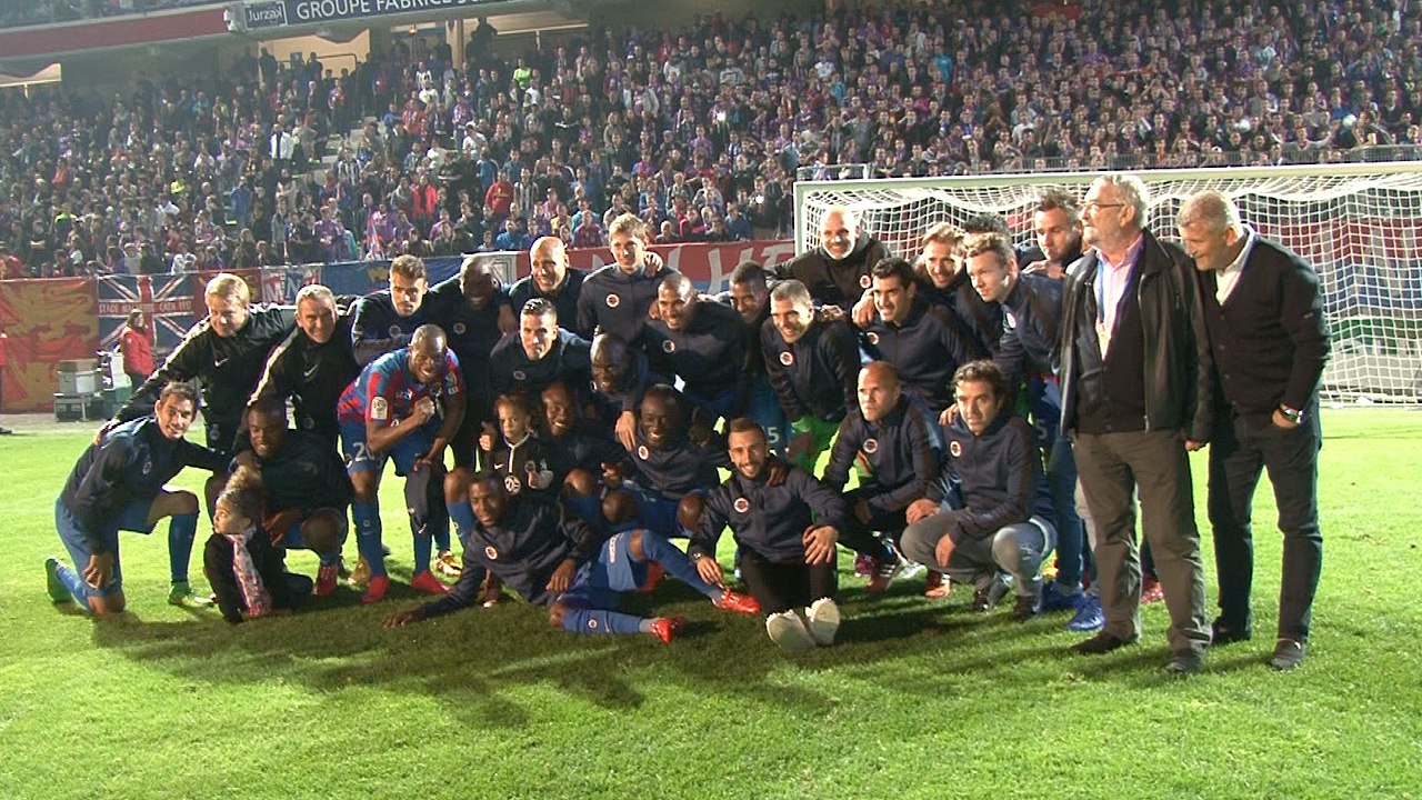 Le SMCaen fête son maintien au Stade Michel d'Ornano