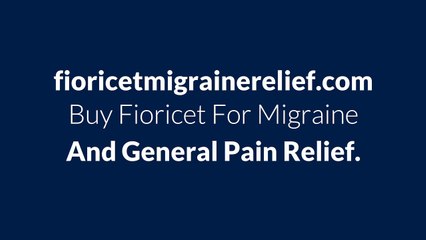 Buy Generic Fioricet