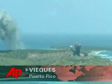 Raw Video: Explosives Detonated in Puerto Rico