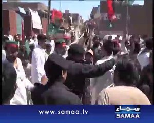 PTI-PPP clash in Peshawar