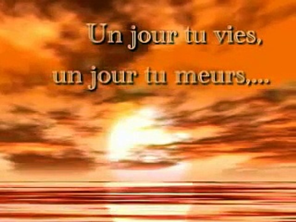 Julio Iglesias - Un jour tu ris un jour tu pleures (lyrics)
