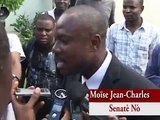 Sénateur, Moïse Jean Charles, réagit à l'arrestation de Me André Michel