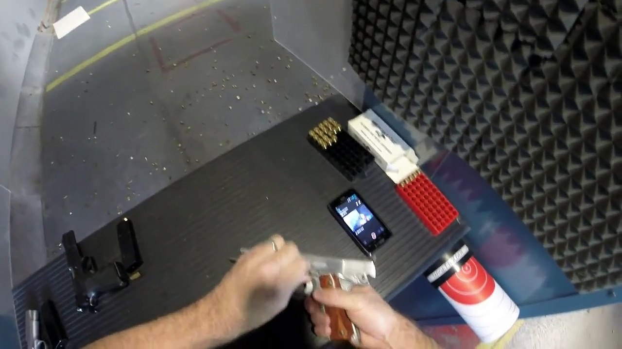 Colt 1911 blows up at shooting range on GoPro video - catastrophic gun failure