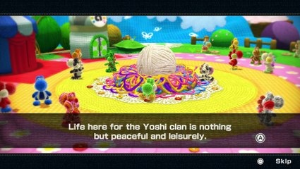 Yoshi s Woolly World - Cinématique d'ouverture
