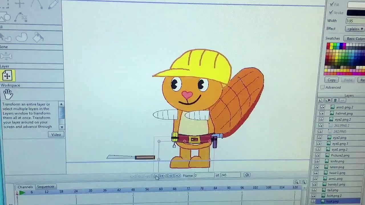 Happy Tree Friends (Anime Studio Handy Test)