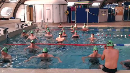 Les danseurs nageurs du club de Saint-Astier