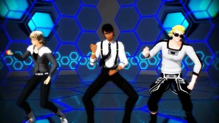 [MMD TIGER&BUNNY] EXO- Dubstep Intro -motion trace complete-