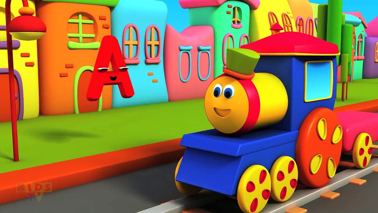 Bob, The Train Alphabet Adventure ABC Song Nursery Rhymes kids