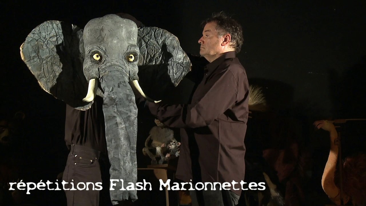 ANIMAL de Flash Marionnettes - Extrait de répétitions