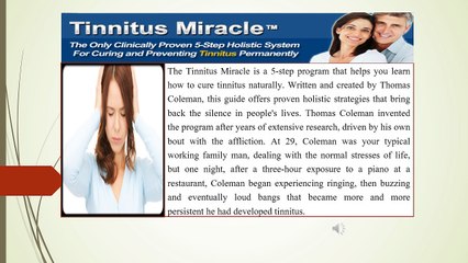 The Best Treatments For Tinnitus - A Review