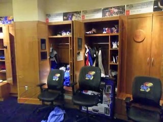 Inside the Kansas Basketball Locker Rooms and Lounge Areas