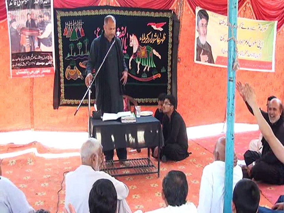 zakir syed irfan mukhtar shah majlis aza samote 2015