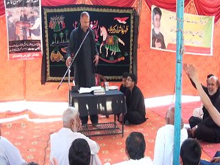 zakir syed irfan mukhtar shah majlis aza samote 2015