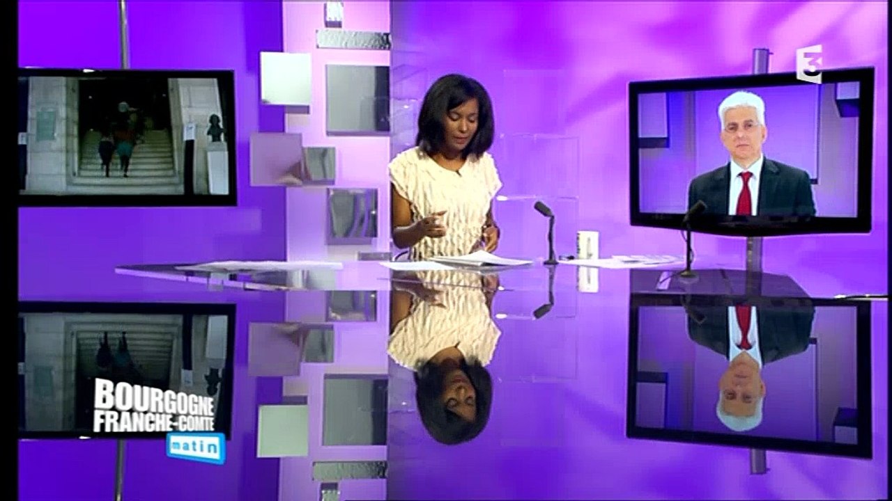 La Saline Royale d'Arc et Senans avec son directeur, Hubert Tassy