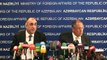 Press conference by Minister Mammadyarov and  Foreign Minister of Russia Sergey Lavrov.
