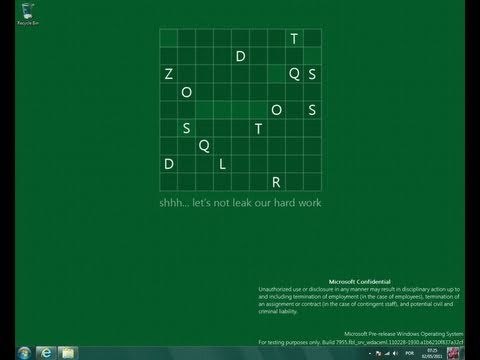 Videoanálise - Windows 8 Milestone 3 - Baixaki