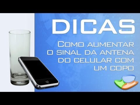 Dicas - Como aumentar o sinal da antena do celular com um copo - TecMundo