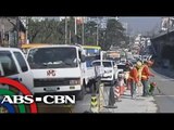 EDSA road re-blocking begins